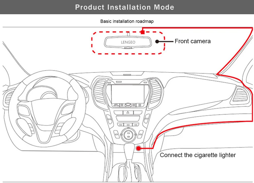 3 Channel Dash Cam HD 1080P 3-Lens Inside Vehicle  Car DVR Three Way Camera DVRs Recorder Video Registrator Dashcam Camcorder Road Master Precision Auto